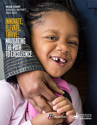 This is the cover of the 2022–2023 Head Start Annual Report